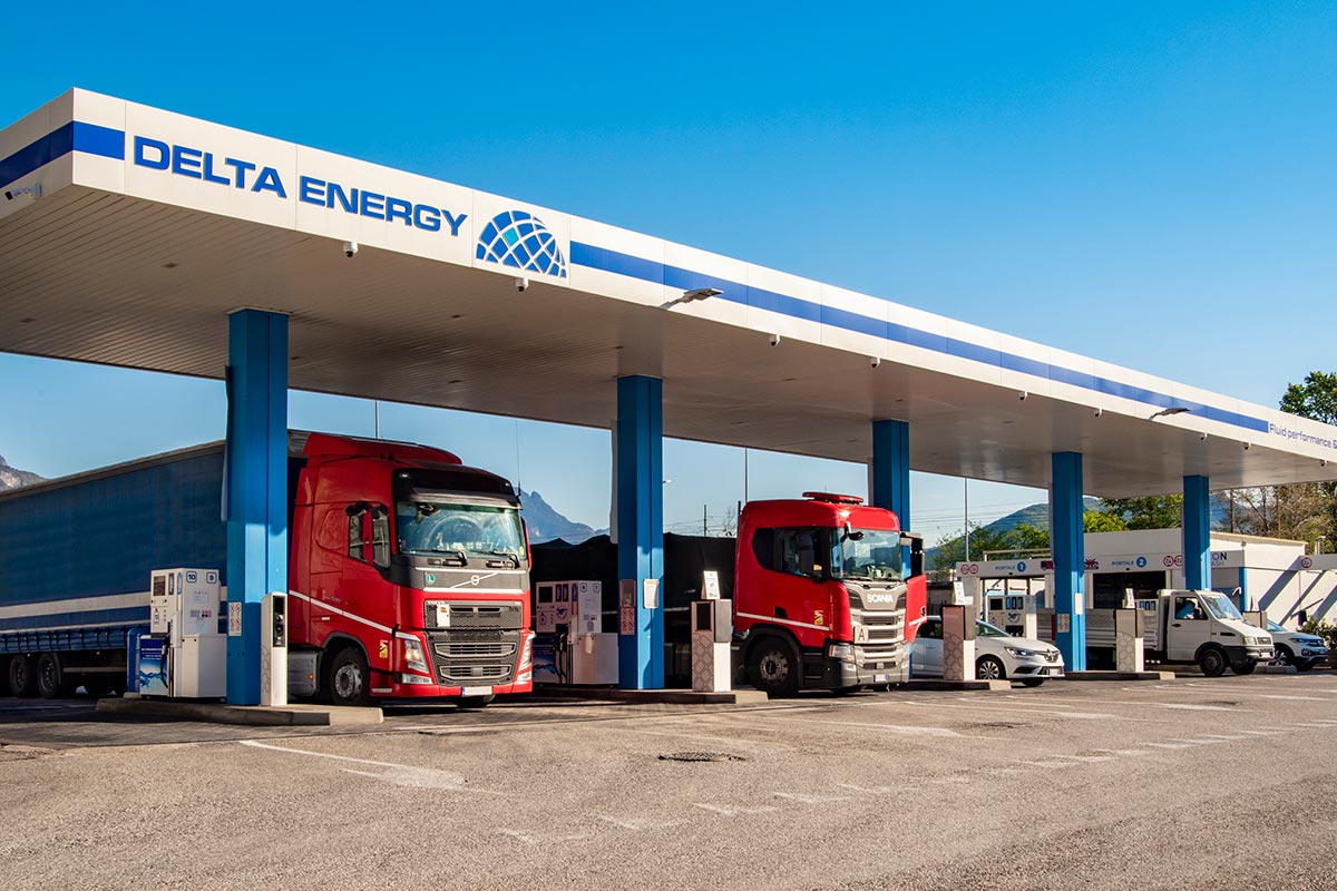 Delta Energy, stazioni di servizio